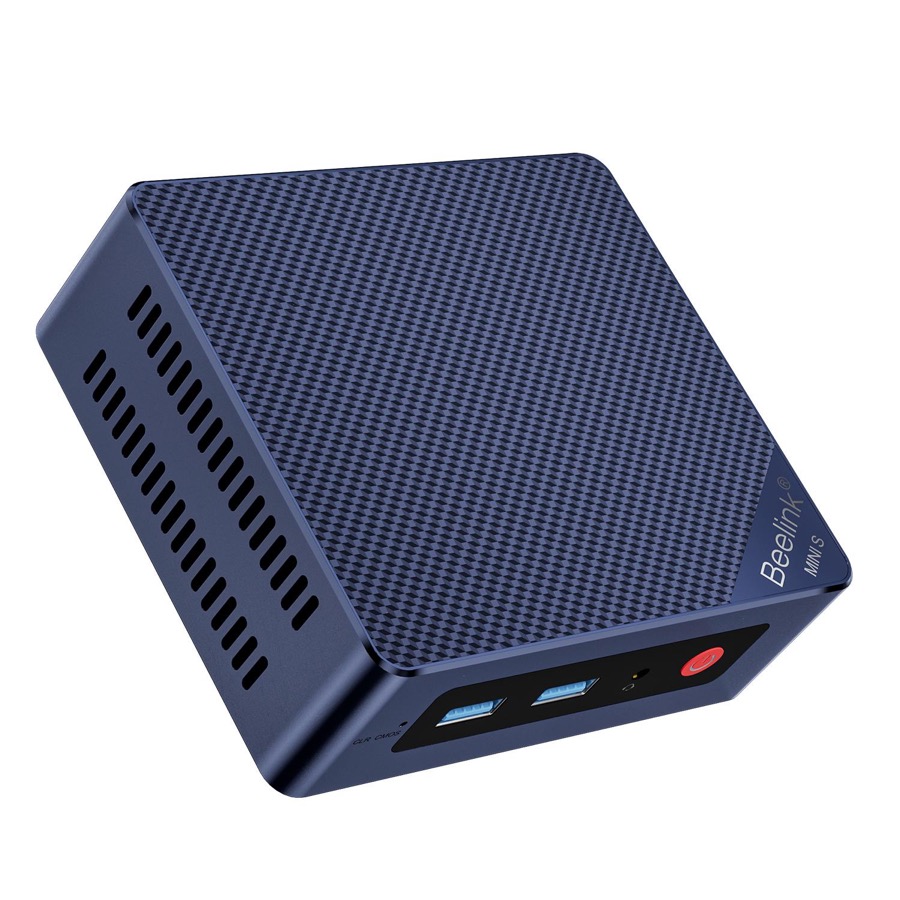 Beelink MINI PC N95 MINI S 12 (up to 3.4GHz),12GB LPDDR5 RAM, 512GB SSD,PCIE,WiFi5,Bluetooth 4.2 office mini pc/2.5Gbps/W11 Home
